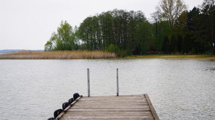 Naklejka premium jezioro