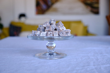 Traditional Turkish Dessert, Lokum, Turkish Delight
