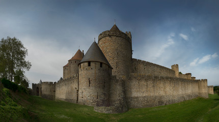 Fototapeta na wymiar Castillo medieval del siglo XII