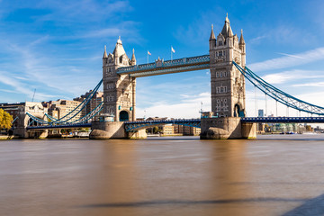 Tower Bridge in London, UK, United Kingdom.