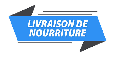 livraison de nourriture bannière
