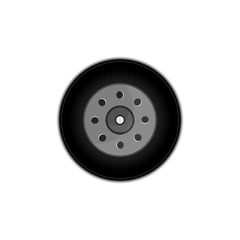 vector illustration of car tire design