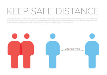 Covid-19 Prevention Distance Flyer Layout
