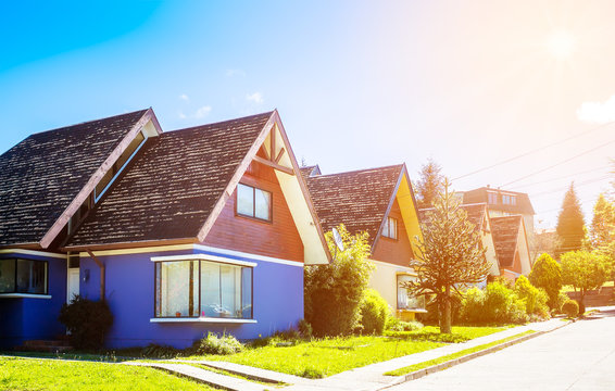 Neighborhood in Valdivia