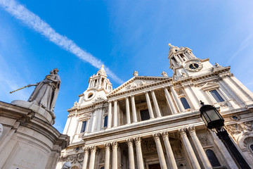 Fototapeta na wymiar Saint Paul's Cathedral, London, England, United Kingdom