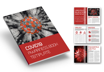 Covid19 Awareness Book Layout