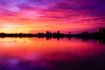 Brilliant Sunrise - Sloan's Lake Colorado