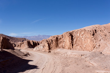 The desert moon valley
