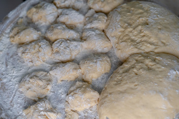 Sweet pastry for baking sweet buns