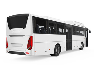 Coach Bus Isolated