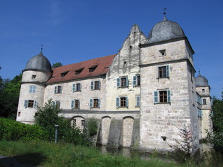 Fototapeta na wymiar Wasserschloss Mitwitz