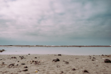 waves on the beach