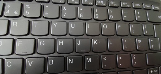 computer keyboard detail