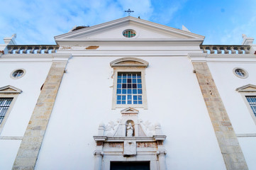 Architectural detail in the old town of Faro - Capital of Algarve - Portugal, Europe