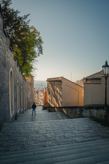 Empty Prague during the coronavirus