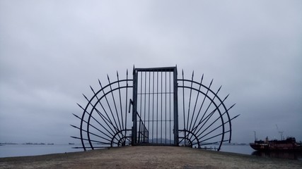 old door to the sea