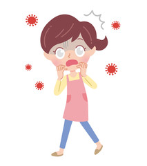 cute type nursery teacher_virus_11