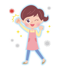 cute type nursery teacher_virus_17