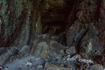 caves and cliffs of Fuerteventura in Spain