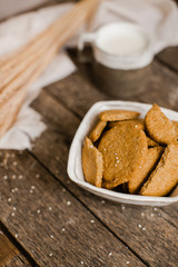 cookies on a plate