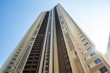 Low Vantage Point to the high rise building