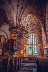 Porvoo, Finland - : Interior of Porvoo Cathedral