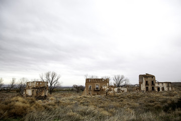 Belchite abandoned town
