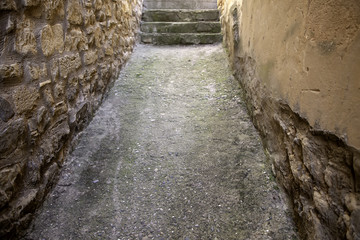 Lonely old alley