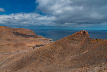 scenic view of Fuerteventura in Spain Canary islands