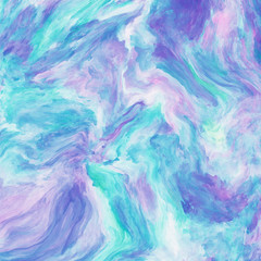 Fototapeta na wymiar abstract pink purple and blue turquoise marble water dreamy fantasy background
