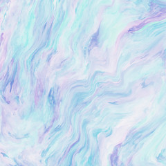 Fototapeta na wymiar abstract light blue and pink marble water dreamy fantasy background