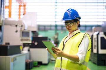Factory worker work alone during covid-19