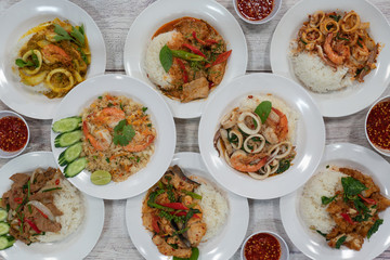 Thai Food Selections 