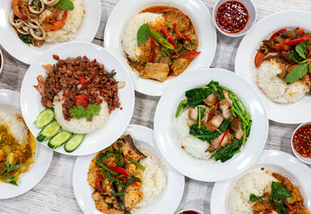 Thai Food Selections 