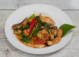 Thai Food Mixed Selections 