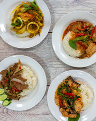 Thai Food Selections 