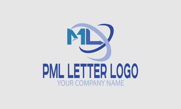 business logo design PML Letter