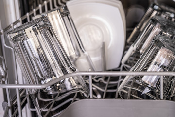 Dishwasher inside