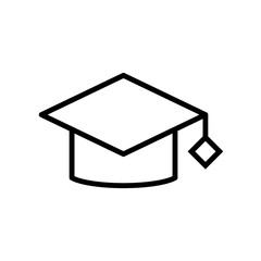 Graduate Icon Design Vector Template