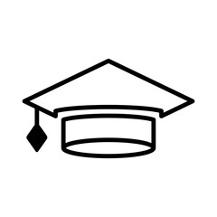 Graduate Icon Design Vector Template