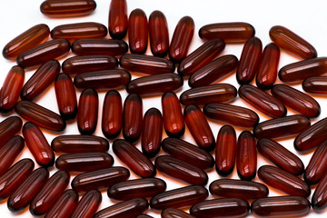 Fish oil omega3 gel capsules