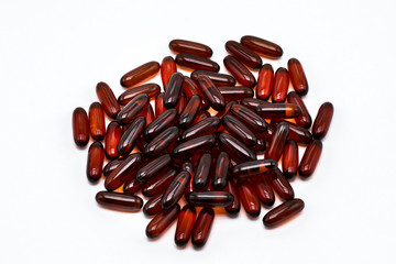 Fish oil omega3 gel capsules
