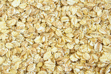 Porridge consisting of 4 cereal crops: barley, oat, wheat and rye flakes