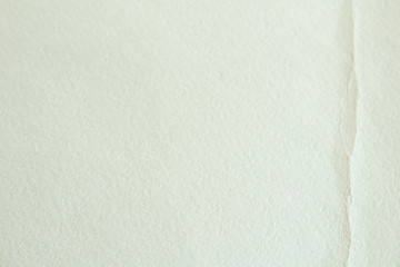 White background from white watercolor paper with creases
