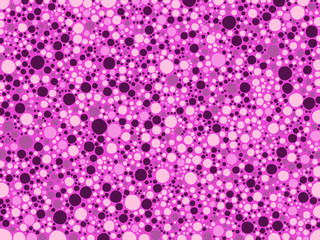 Pink polka dot pattern design for wallpaper, background, textile art, graphic design,