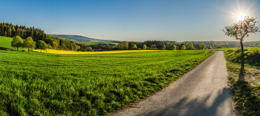 Panorama im Taunus bei Taunusstein-Wingsbach
