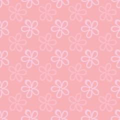 Floral vector repeat. Perfect for home, kids, stationary, wrapping, scrapbooking.