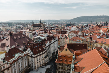 Obraz premium Prag Marktplatz Altstadt Rathaus Kulturdenkmal Aussicht