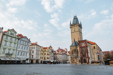 Fototapeta na wymiar Prag Marktplatz Altstadt Rathaus Kulturdenkmal