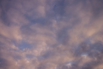 blue sky with clouds